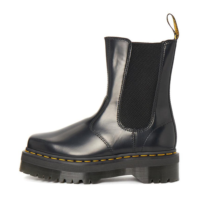 Dr.Martens Black 2976 High Quad Squared Chelsea Boots Unisex
