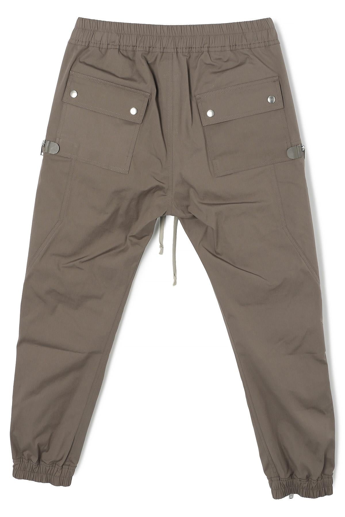 Rick Owens Bauhaus Cargo Pants Dust Color Men’s RU01E5377 TE 34
