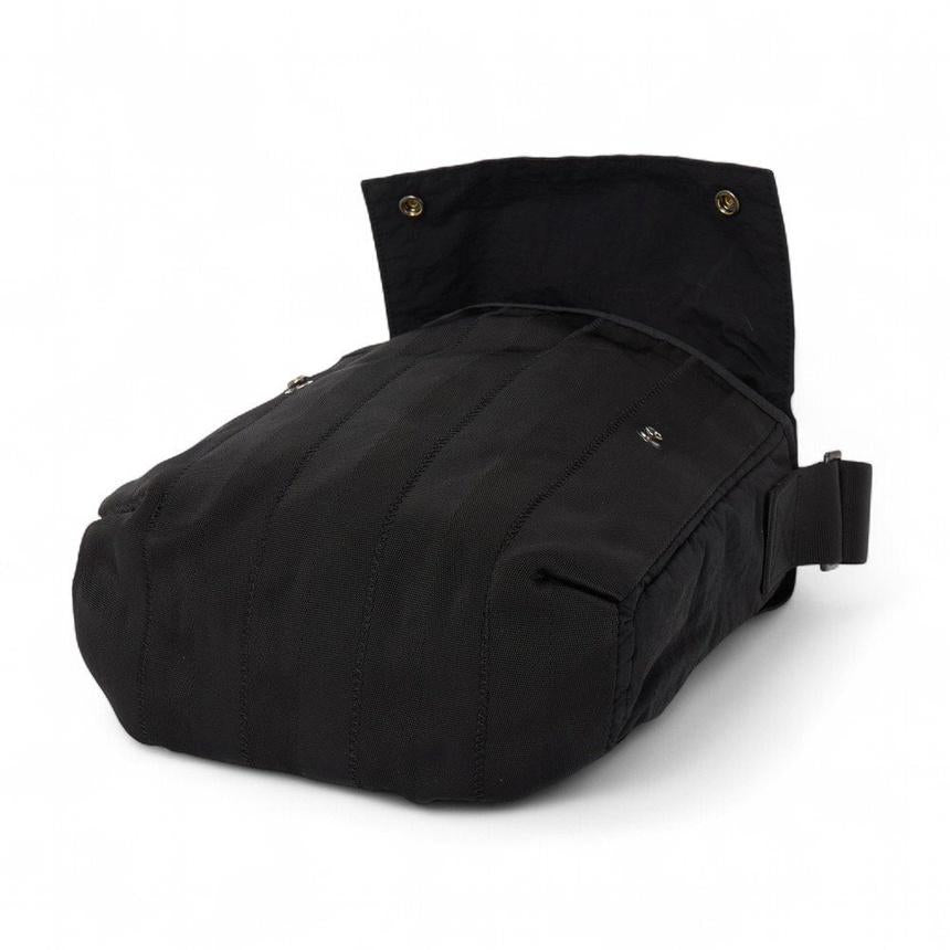 CP Company Black Nylon Crossbody Bag for Men