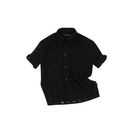 Andersson Bell Long Sleeve Shirt for Men atb1234m BLACK DOM