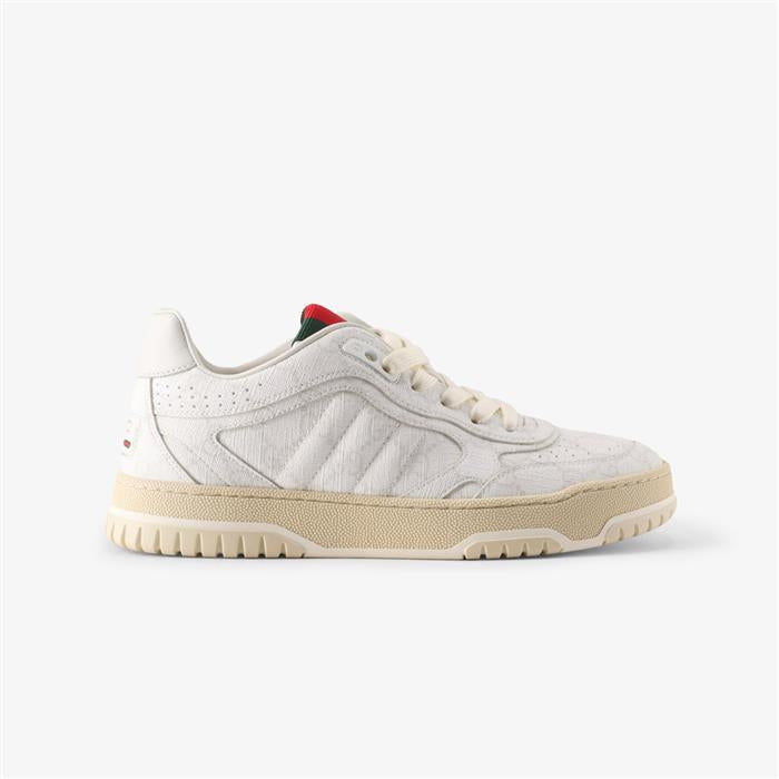 GUCCI ReWeb Women’s Low-Top Sneakers White Leather