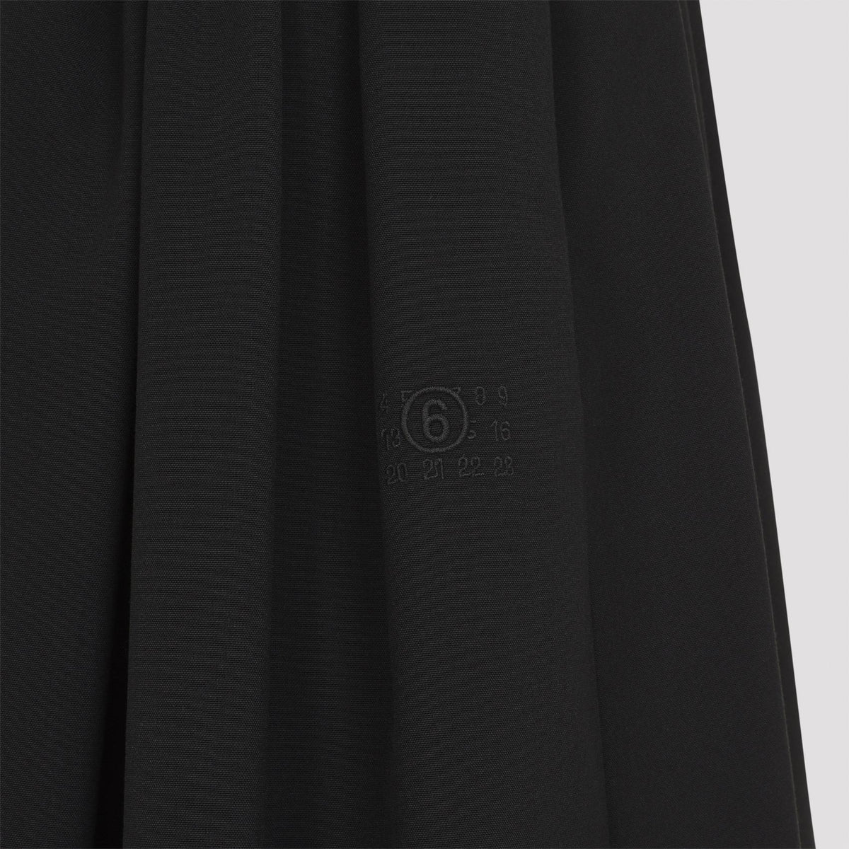 Maison Margiela Black Tailored Wool-Blend Shorts