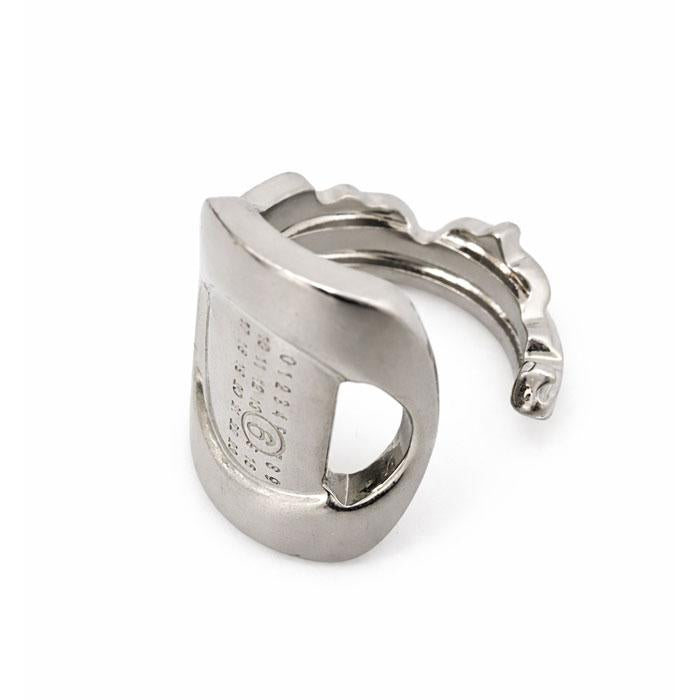 Maison Margiela Numbering Cutout Ring Silver-tone Jewelry