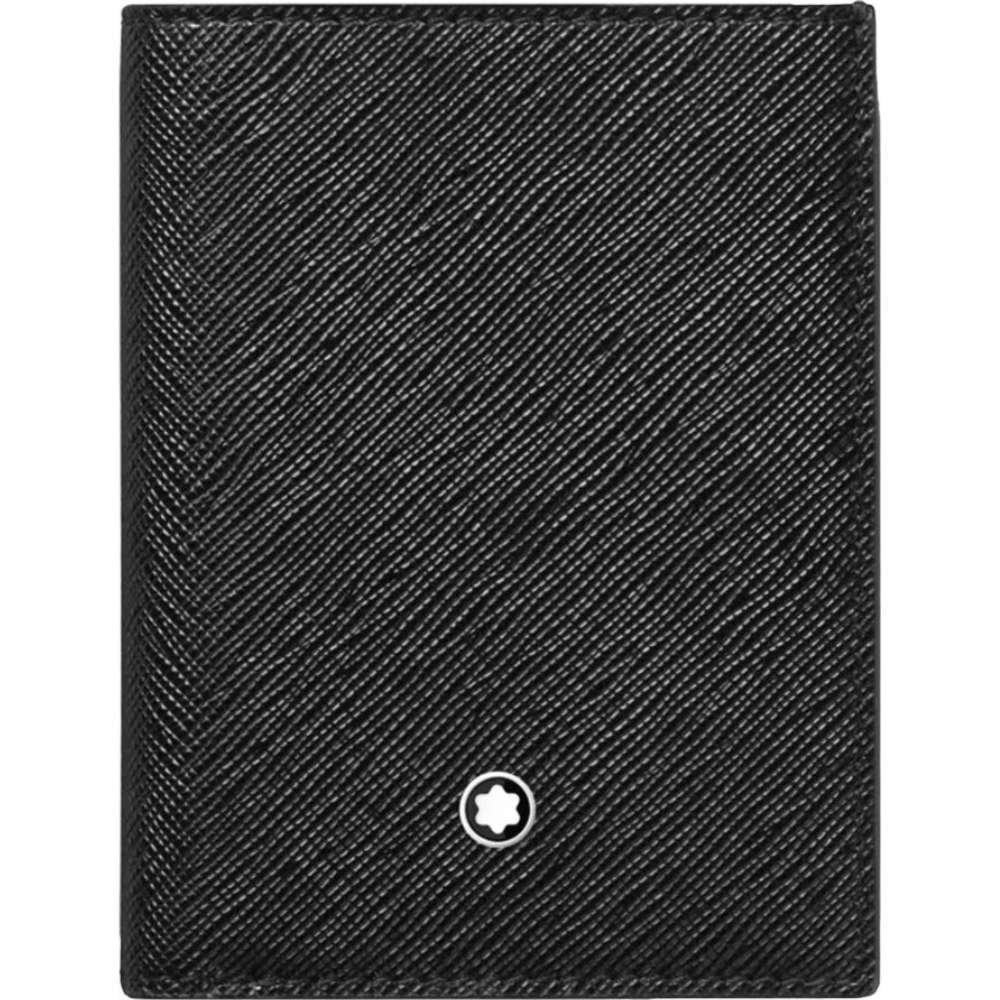 Montblanc Sartorial 4CC Mini Black Card Holder Wallet