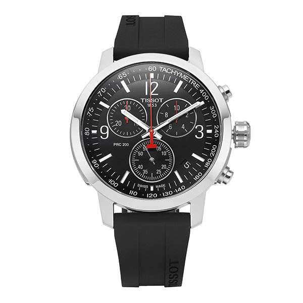 Tissot Blue Fabric Strap Chronograph Men's Watch T114 417 17 057 00