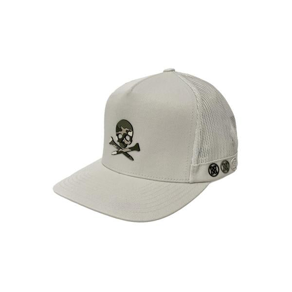 G/FORE Camo Skull Tall Trucker Cap Permis Women’s Golf Hat GMH000153 PMC