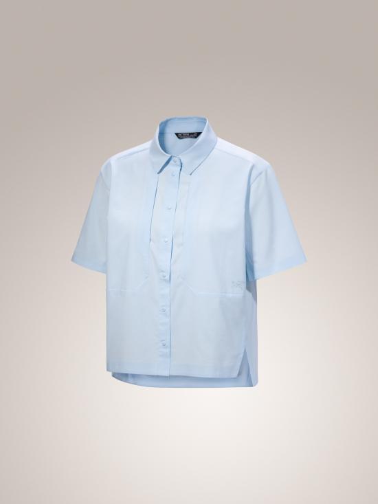 ARC`TERYX Men’s Short Sleeve Shirt ATQSW09498 ALPINE BLUE DOM