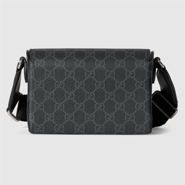 GUCCI Horsebit 1955 Mini Crossbody Bag Black Leather