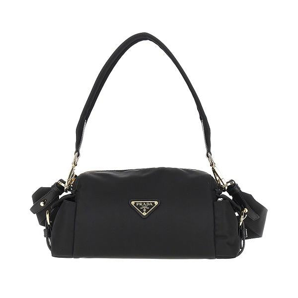 PRADA Black Nylon Shoulder Bag