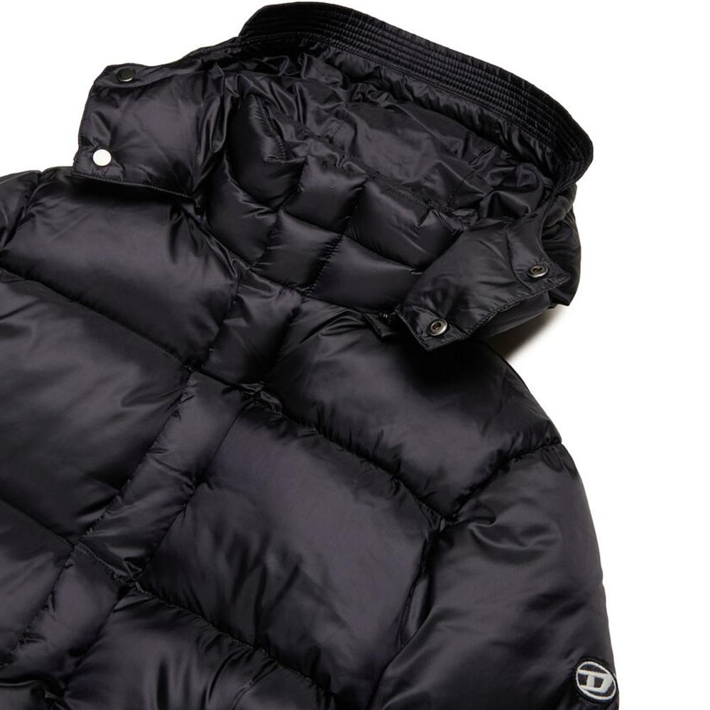 DIESEL Women’s Logo Puffer Jacket J01987 KXBNB K900