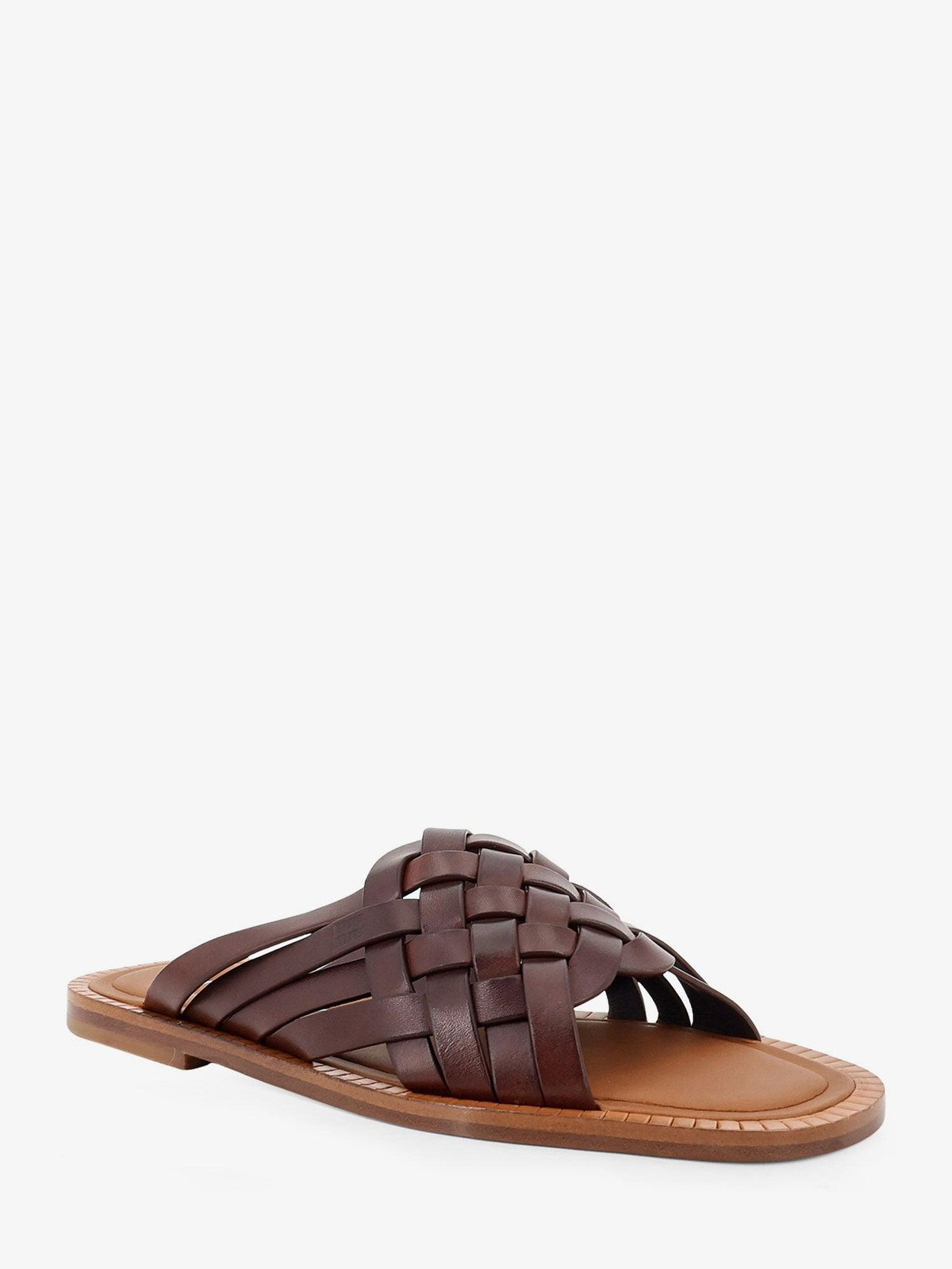 Miu Miu Leather Slide Sandals Black Women’s