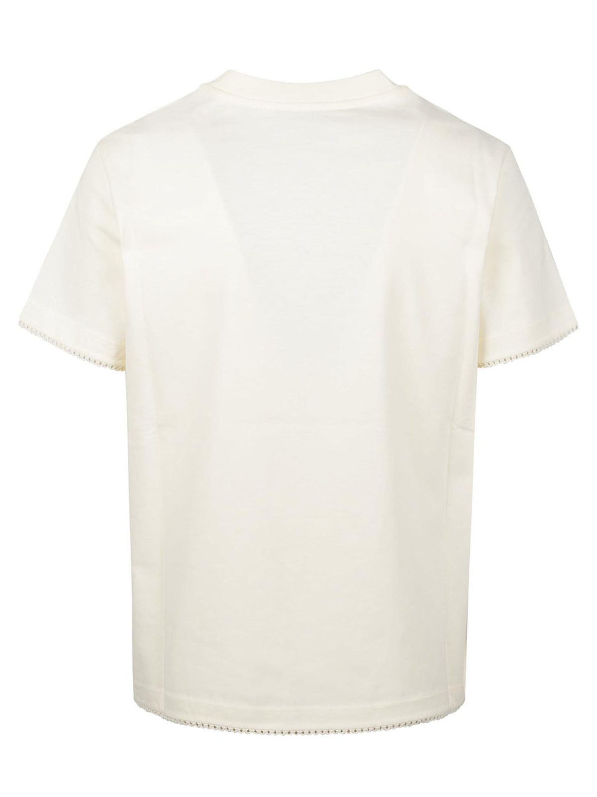 Moncler Short Sleeve Cotton T-Shirt for Women