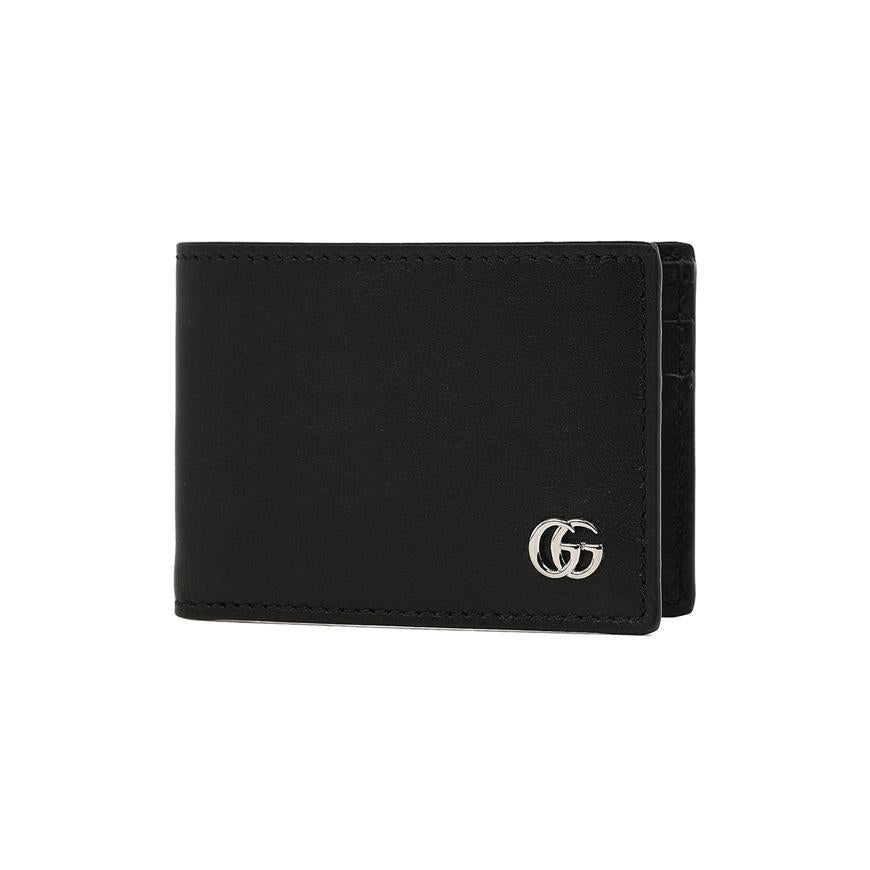 GUCCI Men’s GG Logo Bifold Wallet 835052 AAE07 1000