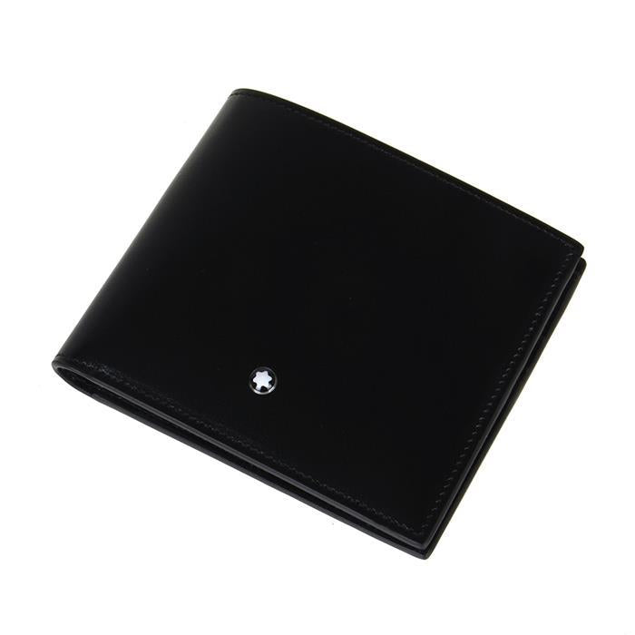 Montblanc Meisterstück 8CC Black Leather Bifold Wallet MB198310
