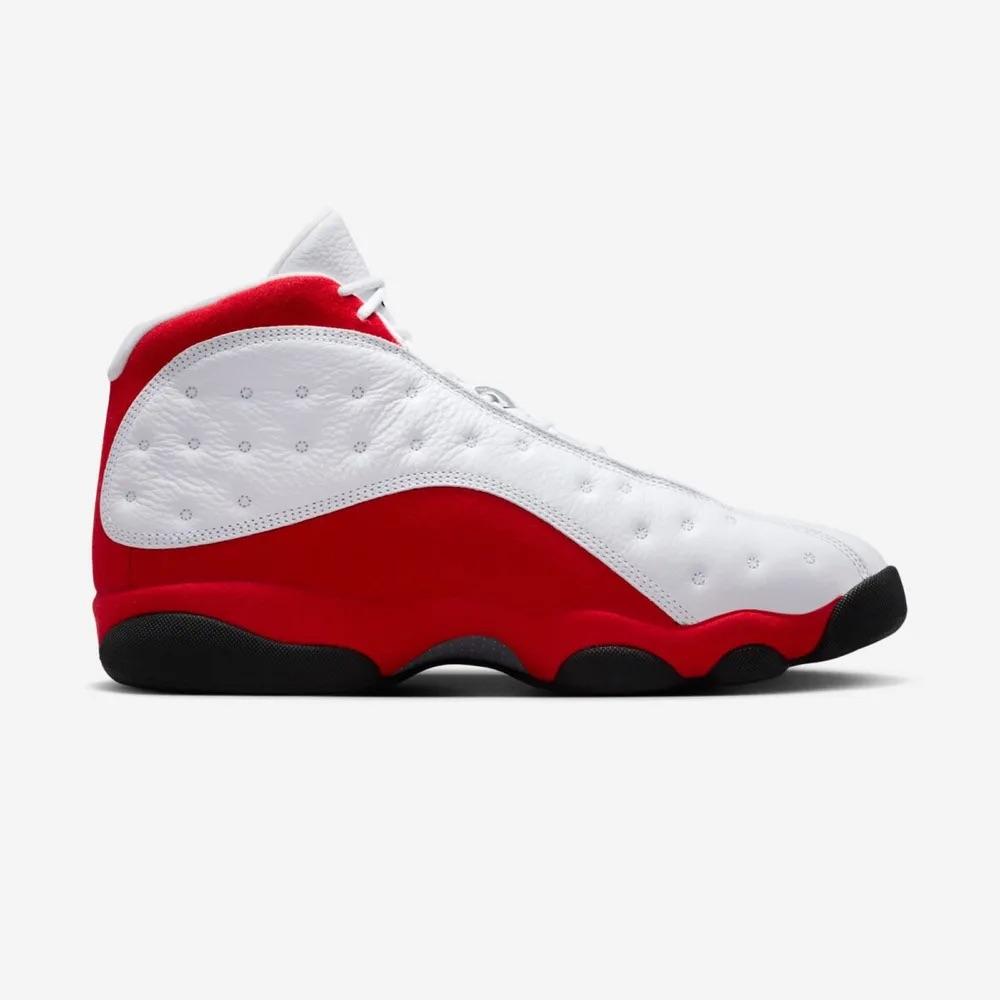 Air Jordan White University Red Retro 13 Low-Top Sneakers 414571102