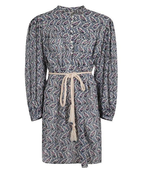 Isabel Marant Kildi Midi Dress Women RO0394FA B1J14E 23EC