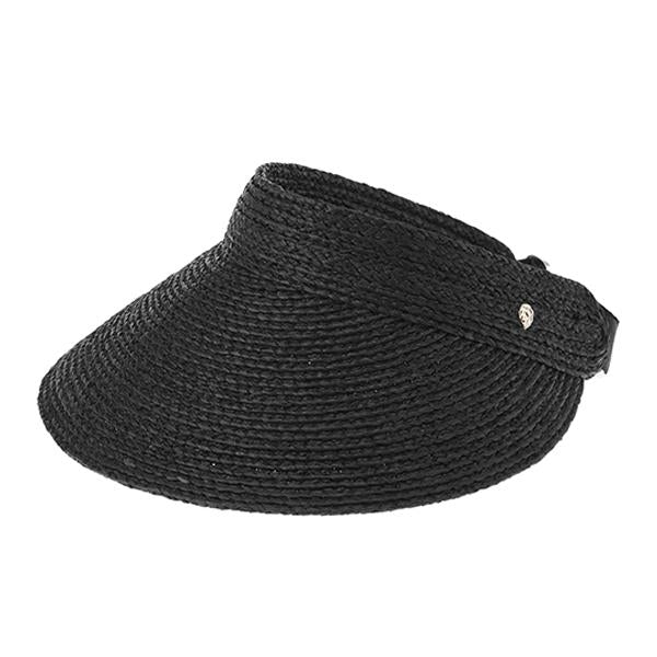 HELEN KAMINSKI Kirsten Raffia Hat for Women 50305 CHARCOAL
