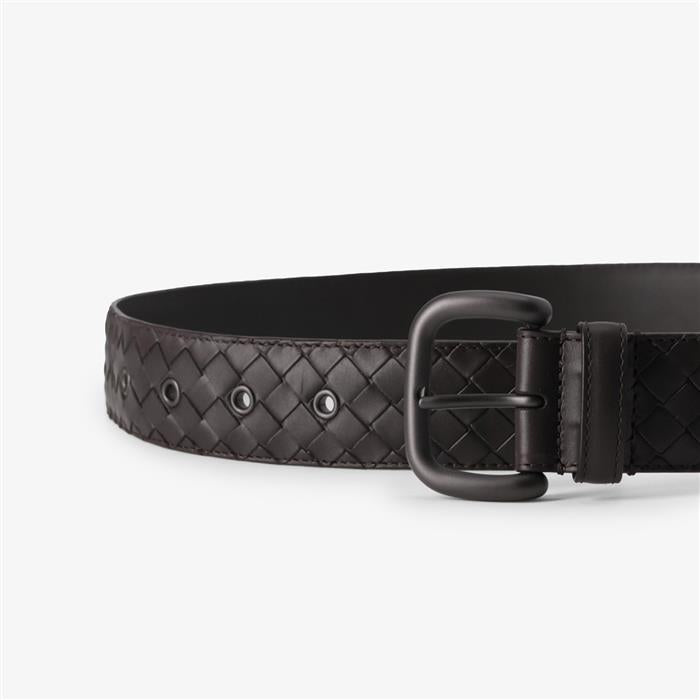 Bottega Veneta Intrecciato Leather Belt for Men