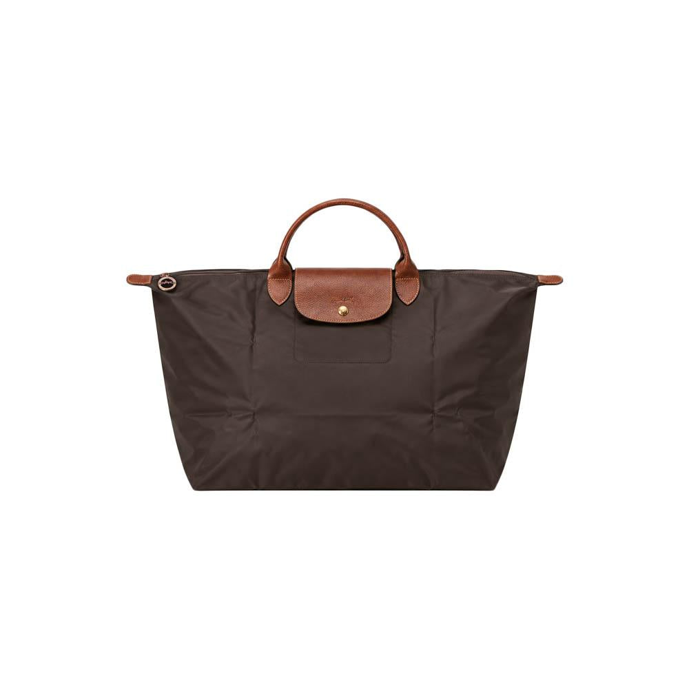 Longchamp Le Pliage Original L Travel Tote Bag Mocha