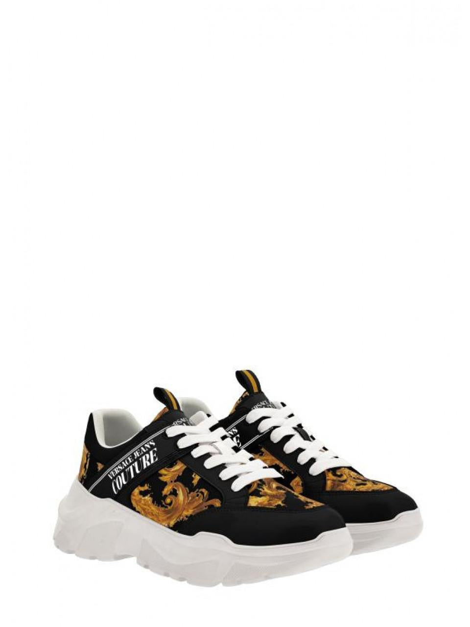 Versace Speedtrack Low-Top Sneakers 80YA3SC2 ZSD96 G89