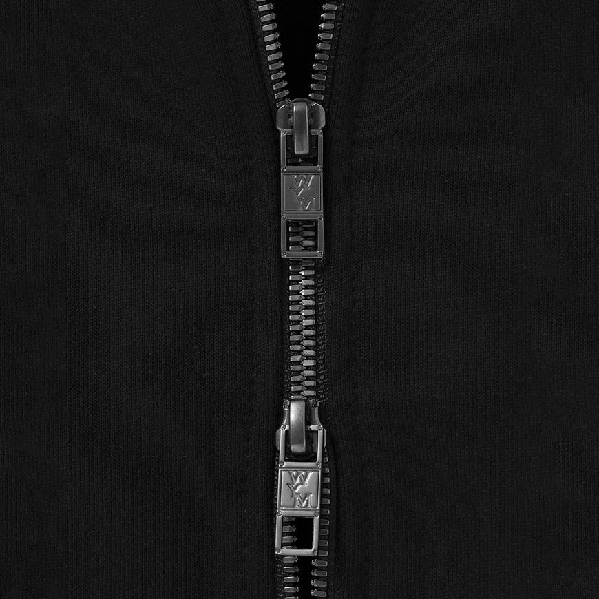 WOOYOUNGMI Men’s Back Logo Zip Hoodie W253TS47 723B