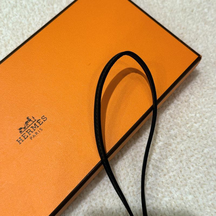 HERMES Rodeo Pegasus PM Charm Calfskin Lambskin Key Ring Unisex