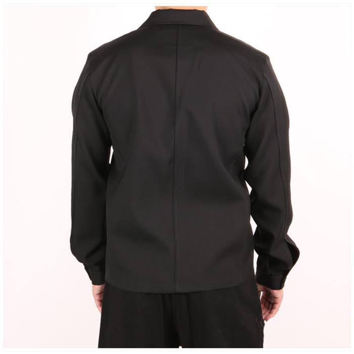JIL SANDER Pointed Collar Wool Gabardine Long-Sleeve Shirt
