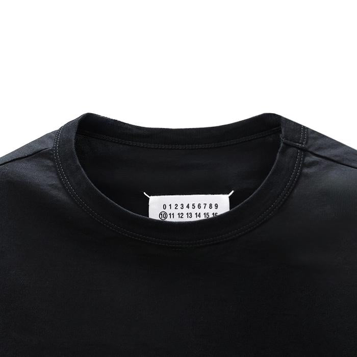 Maison Margiela Logo Short Sleeve T-Shirt Black Men’s Cotton