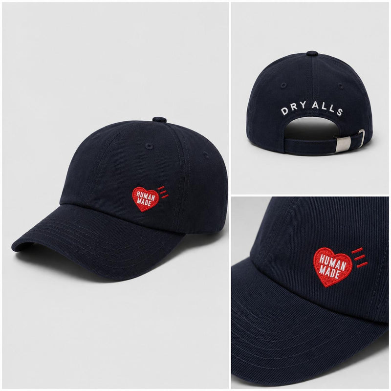 Humanmade 6-Panel Twill Cap Black Navy HM27GD104 HM27GD104 HM27GD104