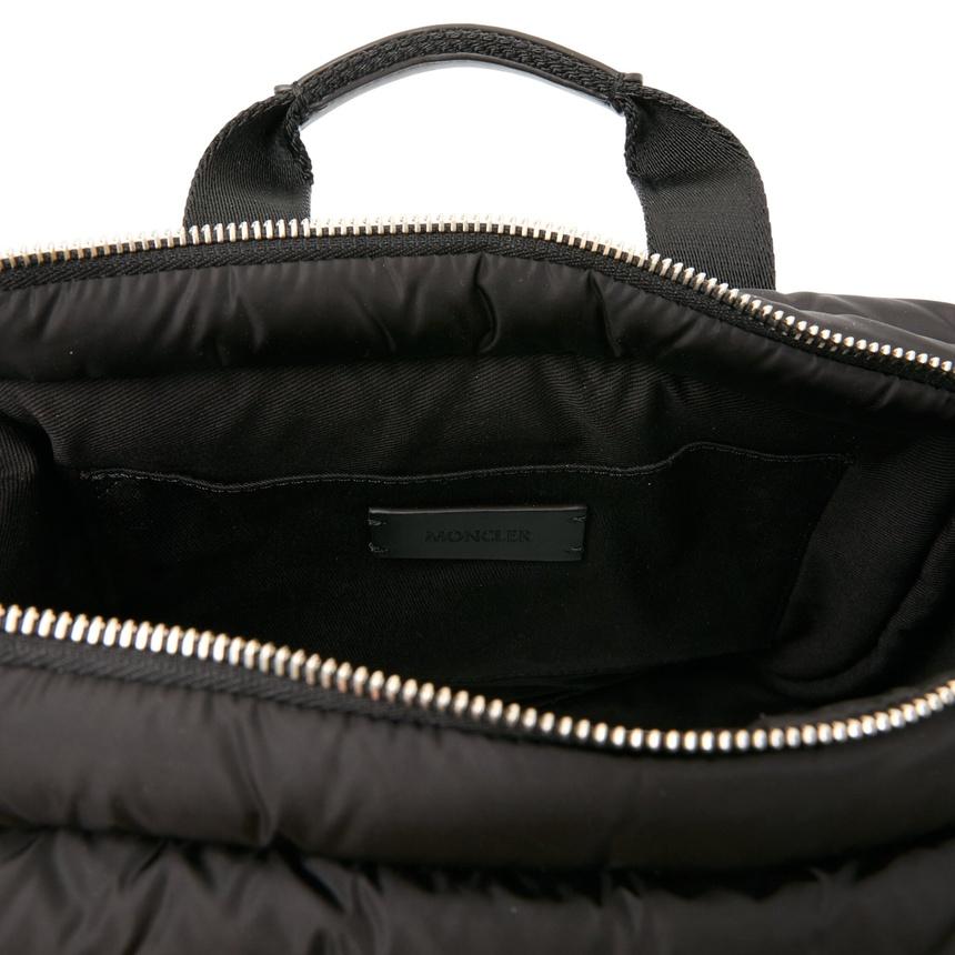 Moncler Caradoc Mini Women’s Tote Bag Black Leather Tote