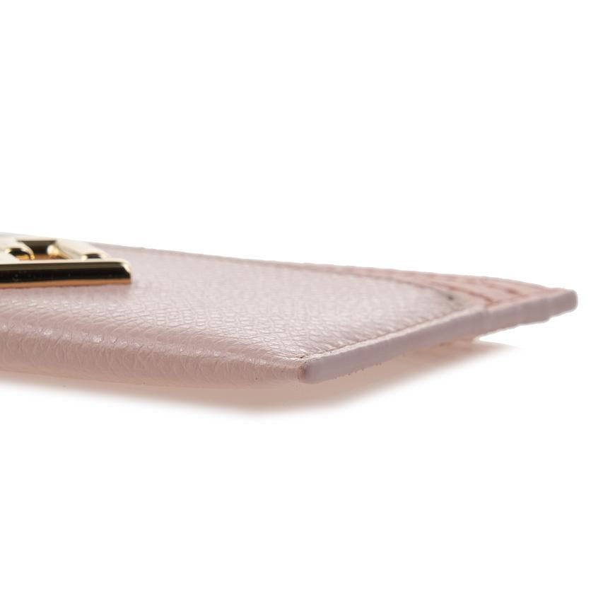 FENDI Diamond Pattern Women’s Card Holder Wallet 8M0445 ALV4 F1SO1