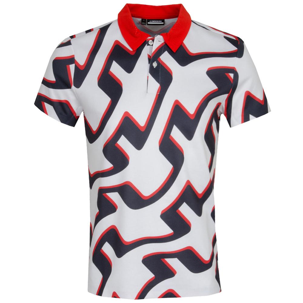 J LINDEBERG Timmy Regular Fit Polo Shirt Navy Cotton