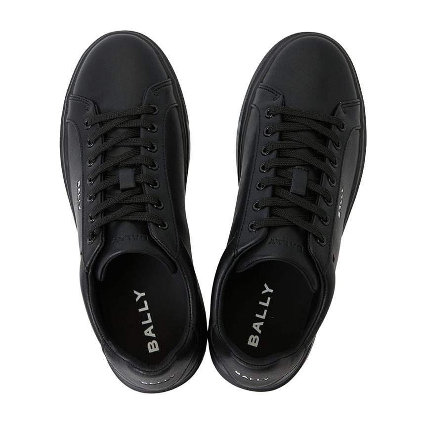BALLY Men’s Leather Low-Top Sneakers Black 6313181