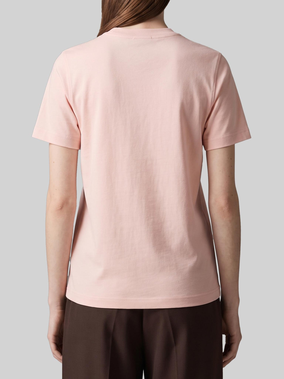 BURBERRY Short Sleeve Logo T-Shirt White Cotton Women