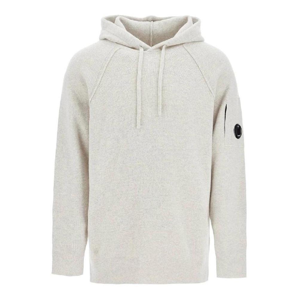 CP Company Lambswool GRS Waffle Knit Hooded Sweater M13
