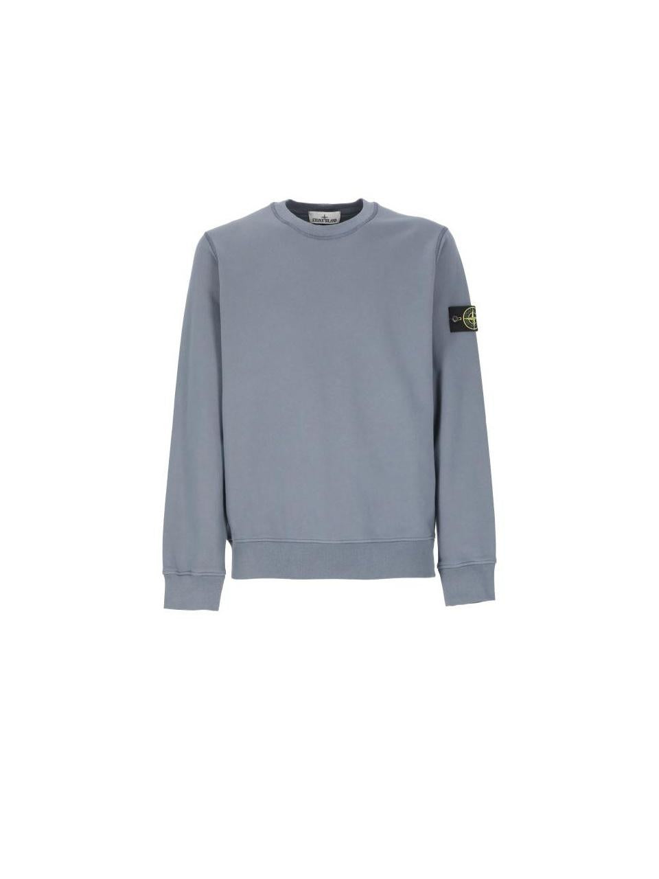 STONE ISLAND Organic Cotton Fleece Sweatshirt Men’s K1S15 S0051 V0024