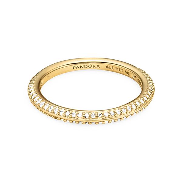 PANDORA Mi Pavé Gold Ring Women’s Jewelry 169679C01