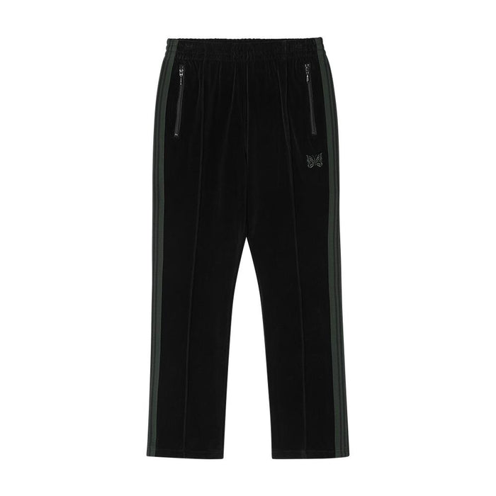 NEEDLES C-Black Velour Narrow Track Sweatpants Men PU280 C Black