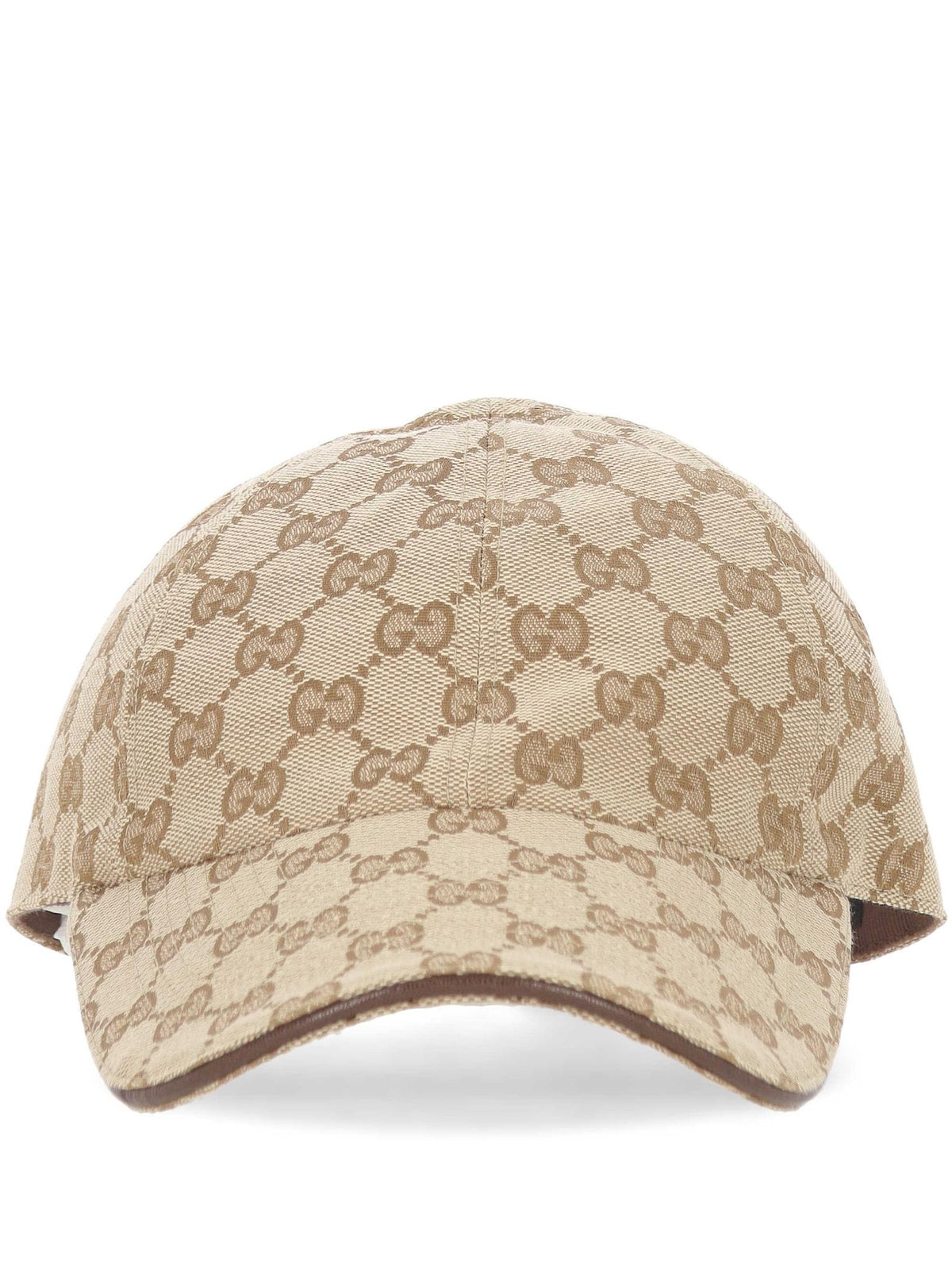 GUCCI Black Cotton Logo Baseball Cap