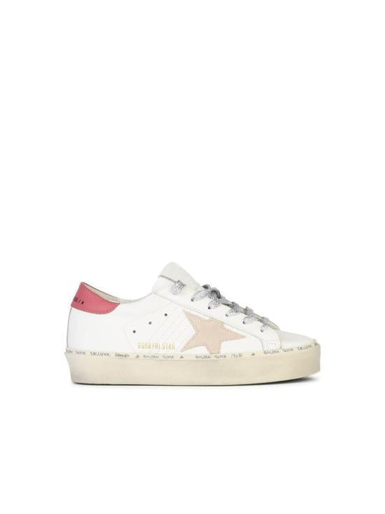GOLDEN GOOSE Suede High Star Low-Top Sneakers White