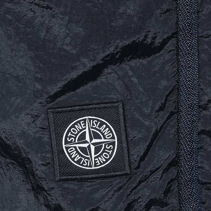 STONE ISLAND Navy Logo Swim Shorts for Men