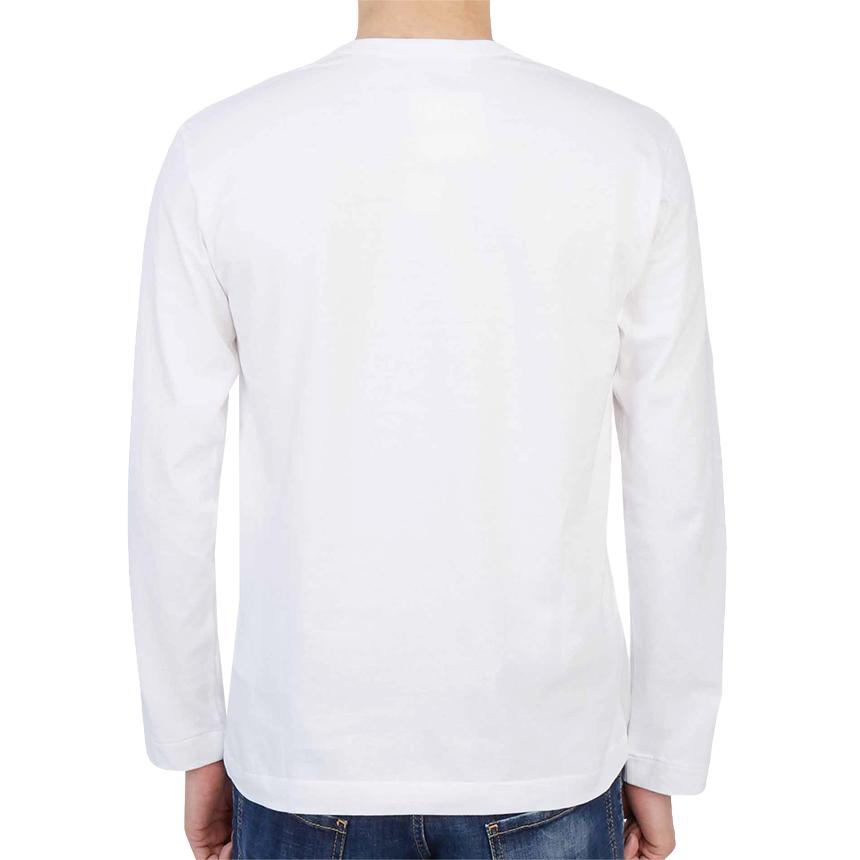 Comme des Garcons Mini Red Heart Logo Men’s Long Sleeve T-Shirt AX T308 051 2