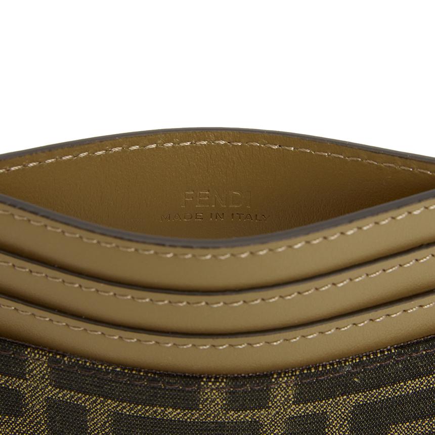 FENDI Baguette Womens Card Holder Wallet 8M0445 A98P F0A6E