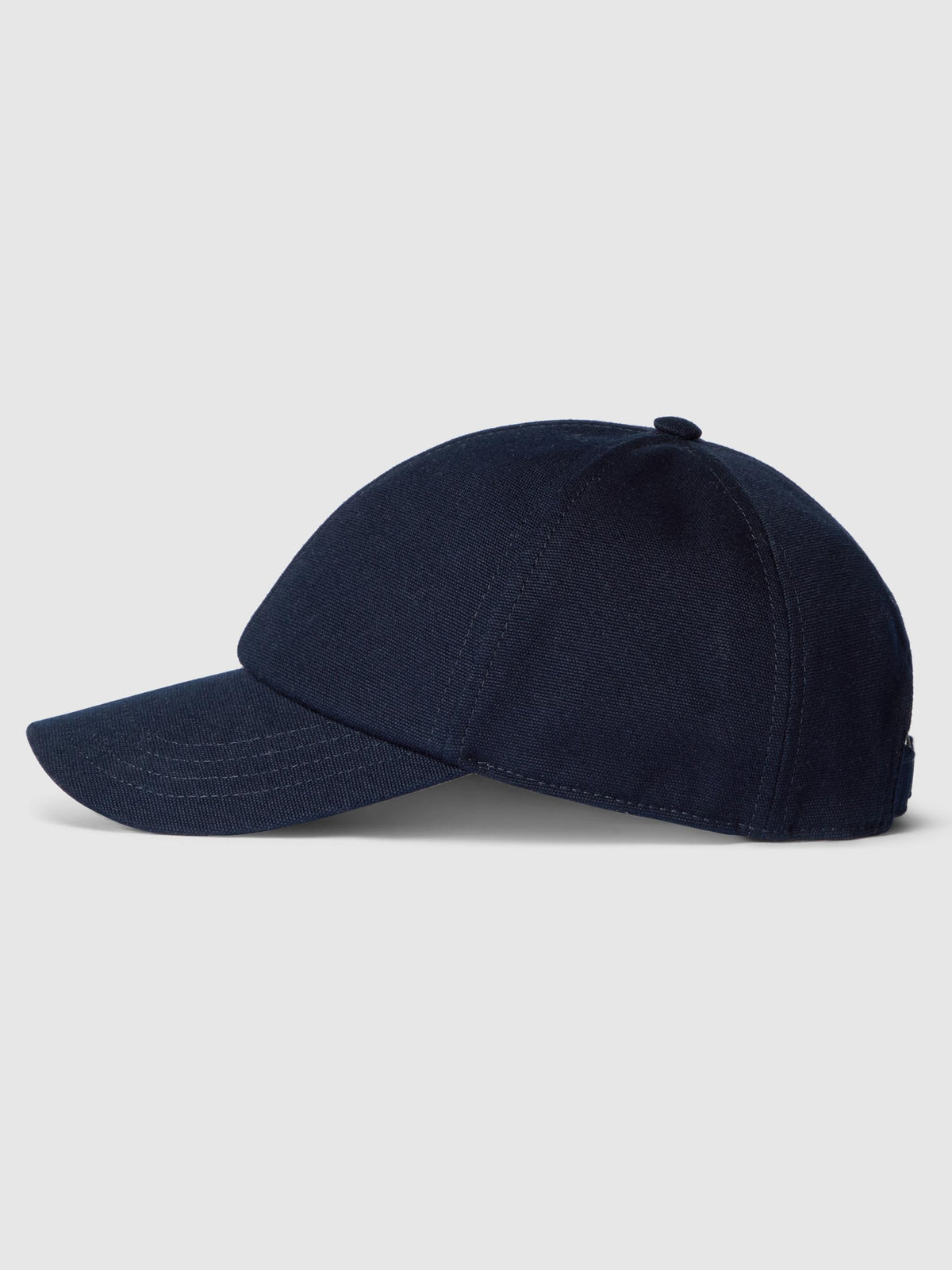GUCCI Blue Canvas Logo Baseball Cap