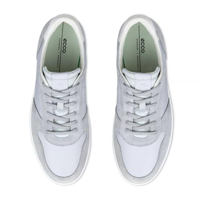 ecco Street Lite Men’s Leather Low-Top Sneakers Navy