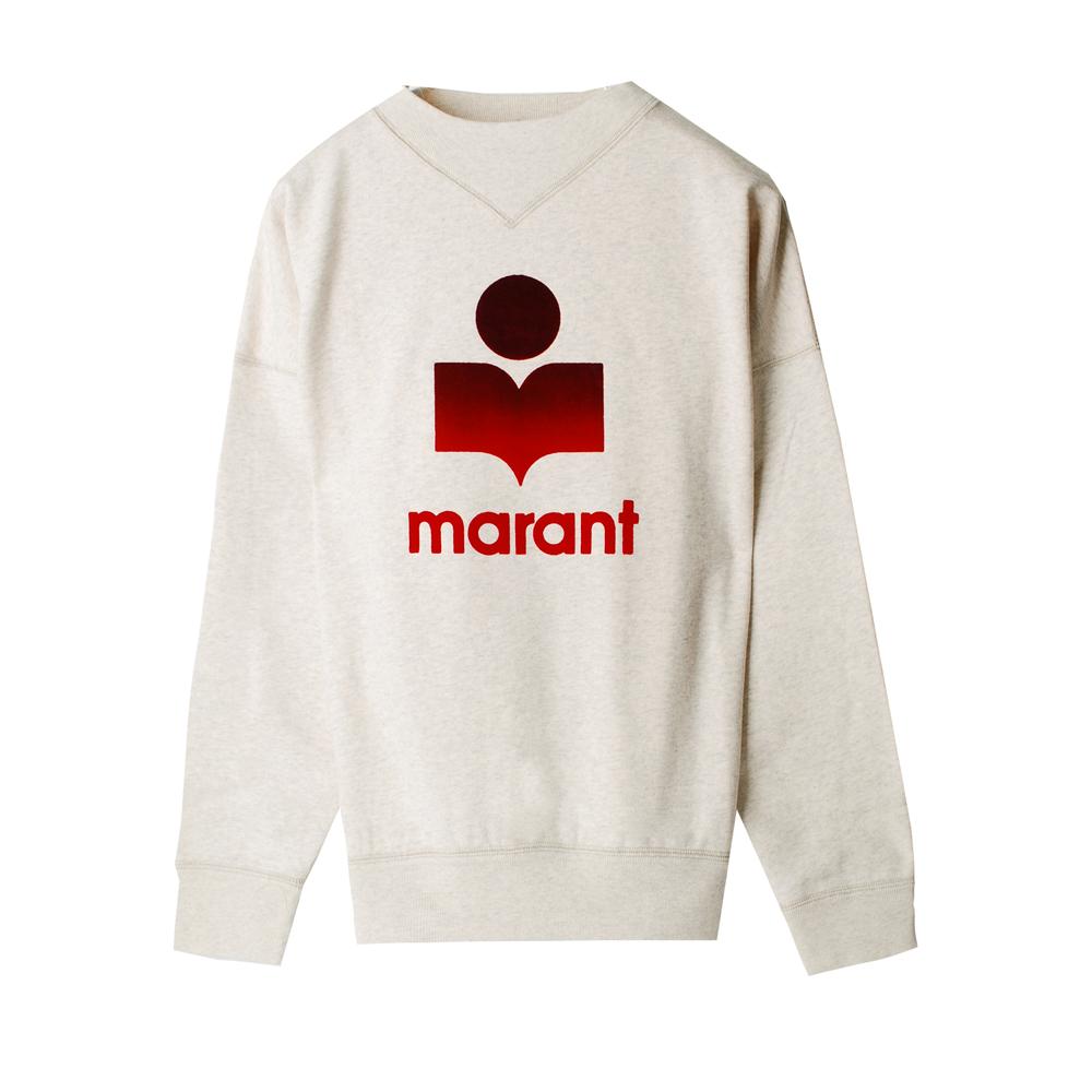 Isabel Marant MELVIS Logo Fleece Sweatshirt