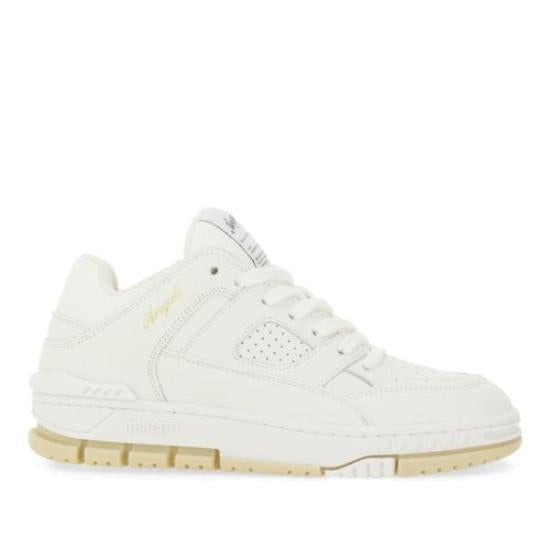 AXEL ARIGATO White Beige Leather Low-Top Sneakers F1572001 WHITEBEIGE