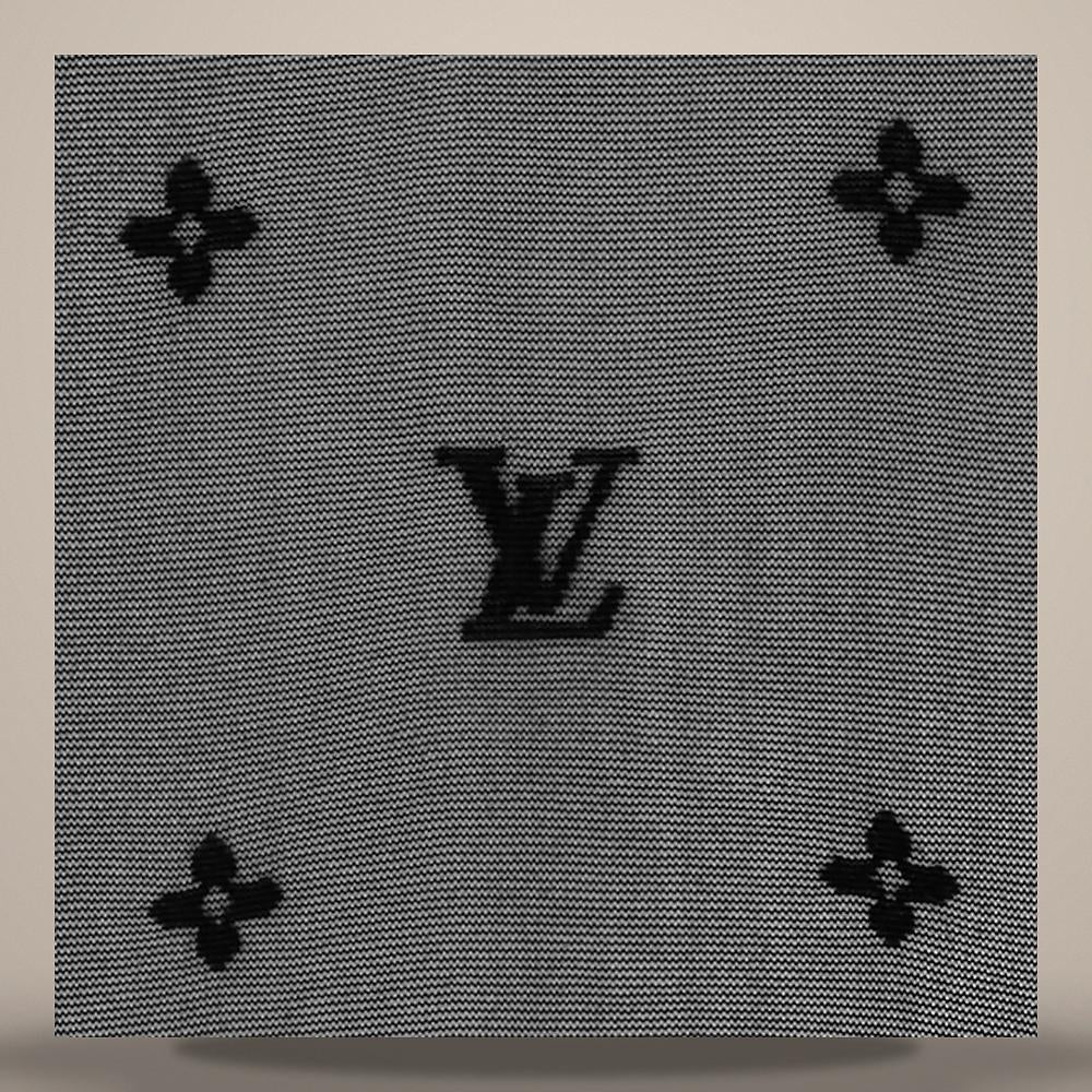 Louis Vuitton Neo Monogram Takeover Black Tie M5303