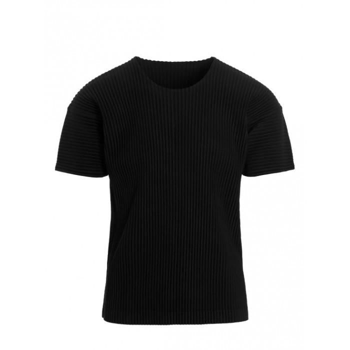 Issey Miyake Homme Plissé Men's Basic Short Sleeve T-Shirt HP57JK520 15