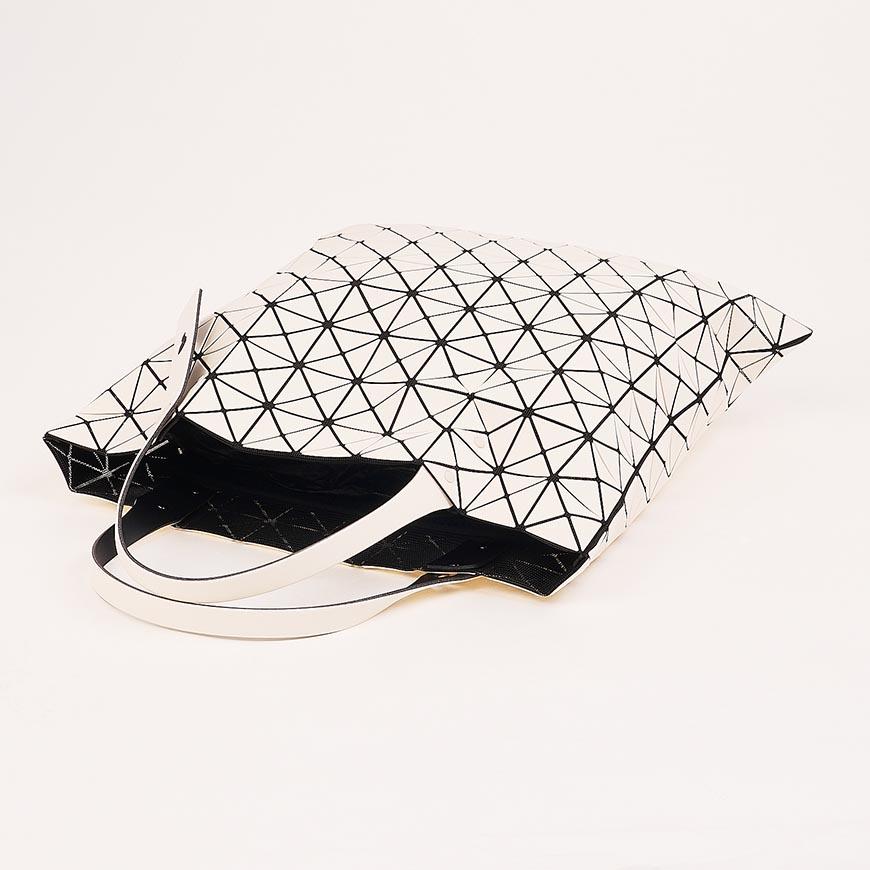 Issey Miyake Bao Bao Prism Frost Tote Bag Navy